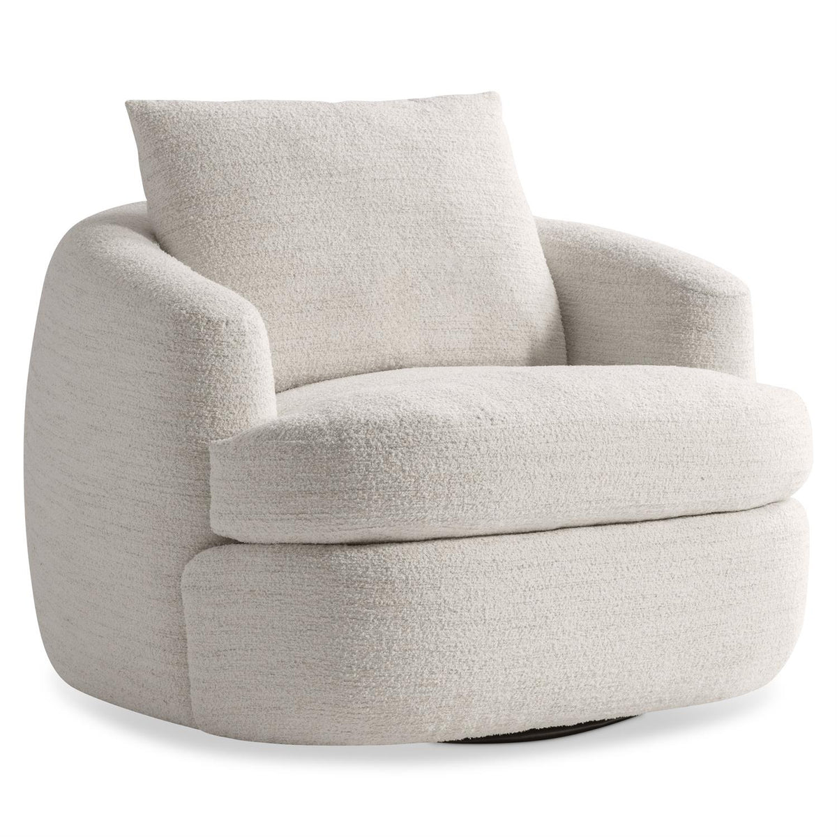Jules Fabric Swivel Chair (P1822SA) by Bernhardt