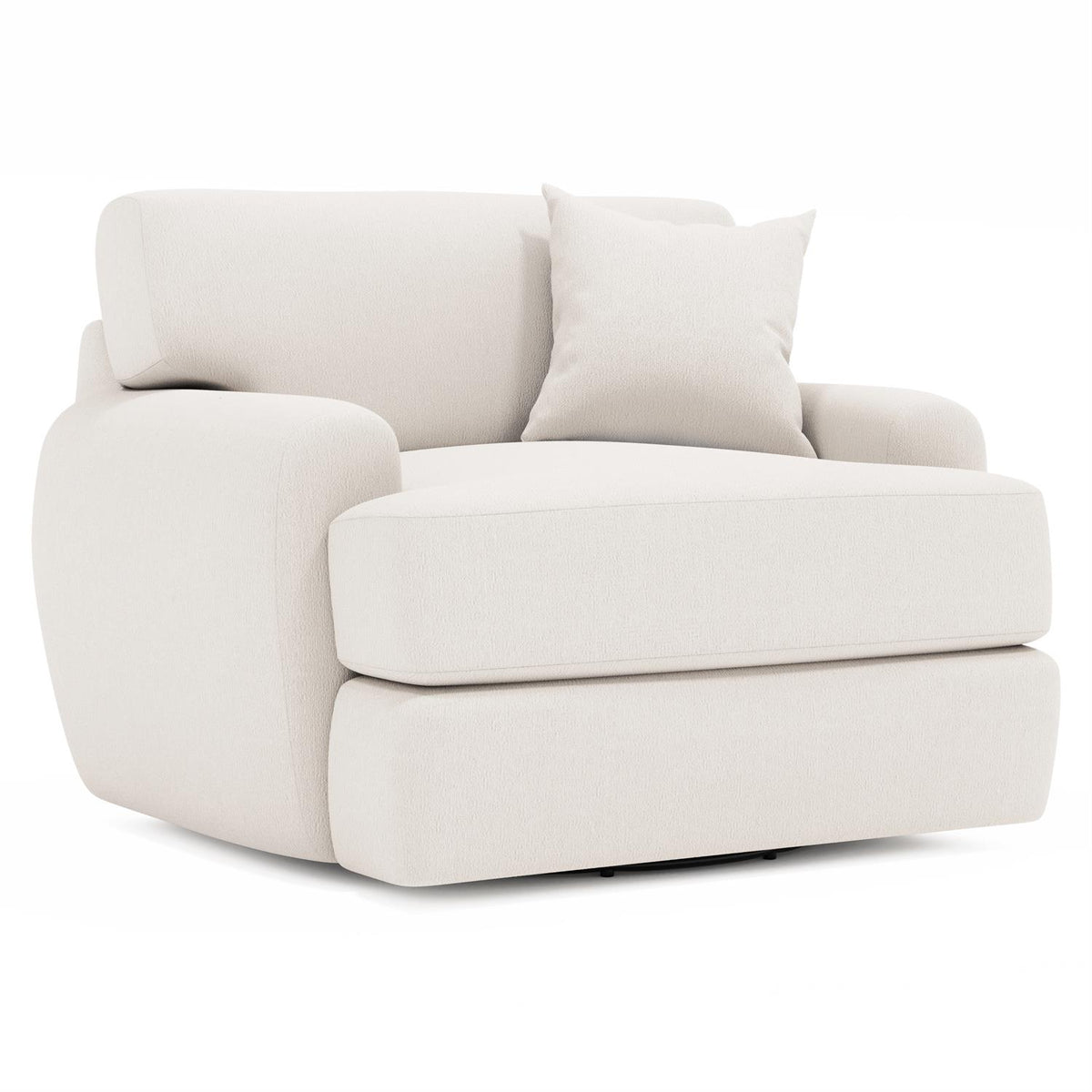 Cameron Fabric Swivel Chair (P1902S) by Bernhardt