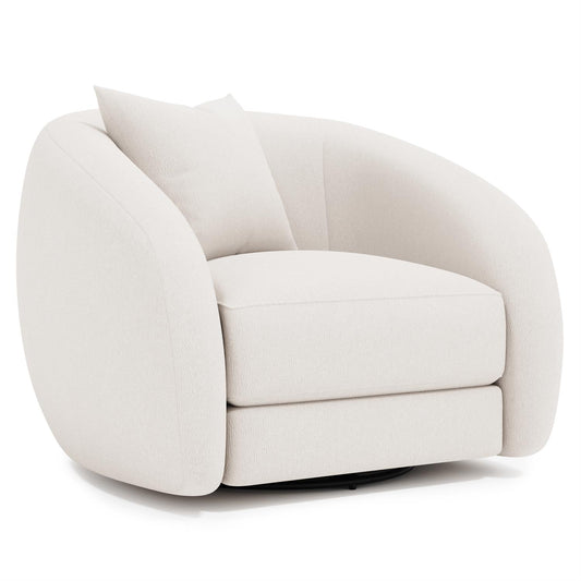 Austen Fabric Swivel Chair by Bernhardt