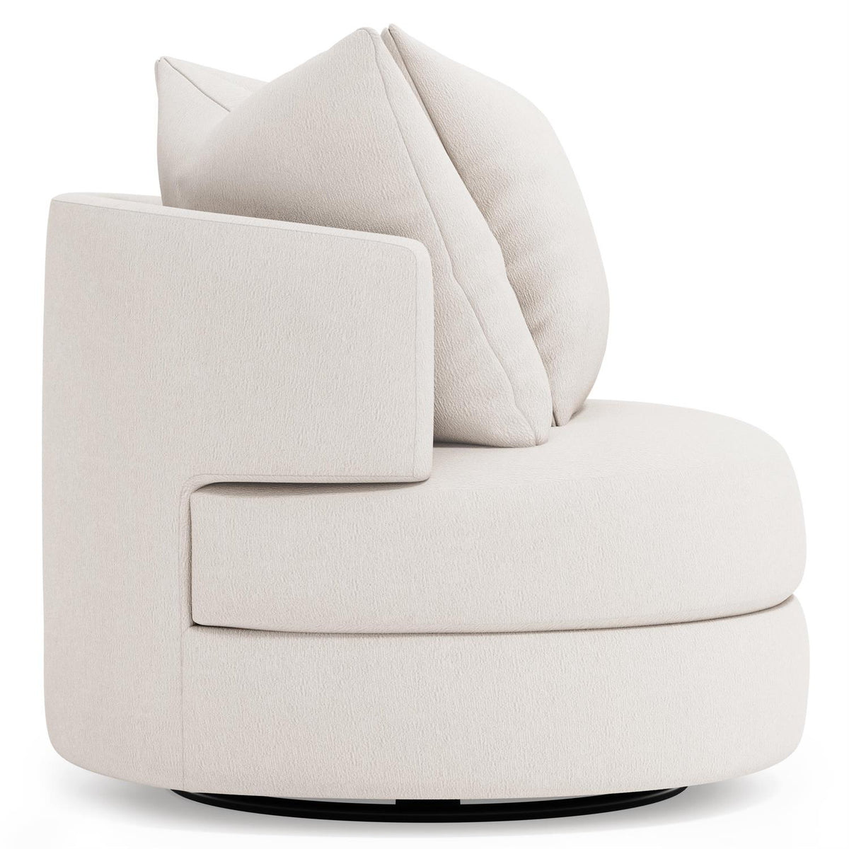 Colby Fabric Swivel Chair (P3113S) by Bernhardt