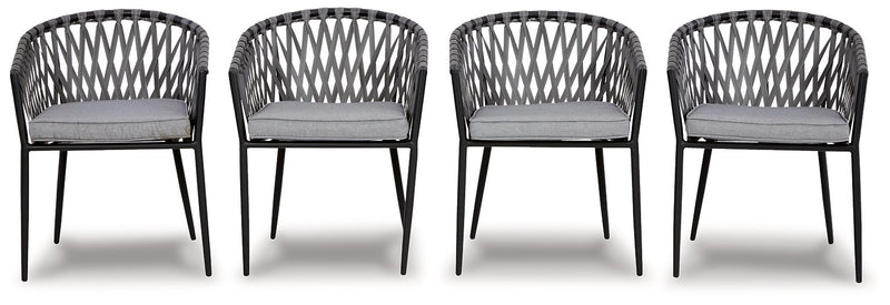 Palm Bliss Outdoor Dining Chair (Set of 4)