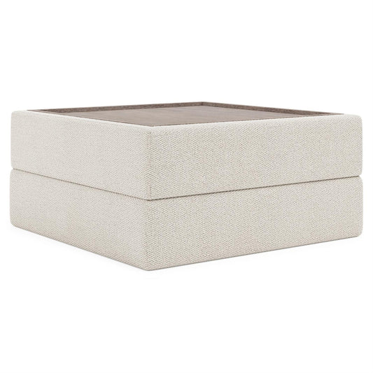 Vista Fabric Ottoman (P4000A) by Bernhardt