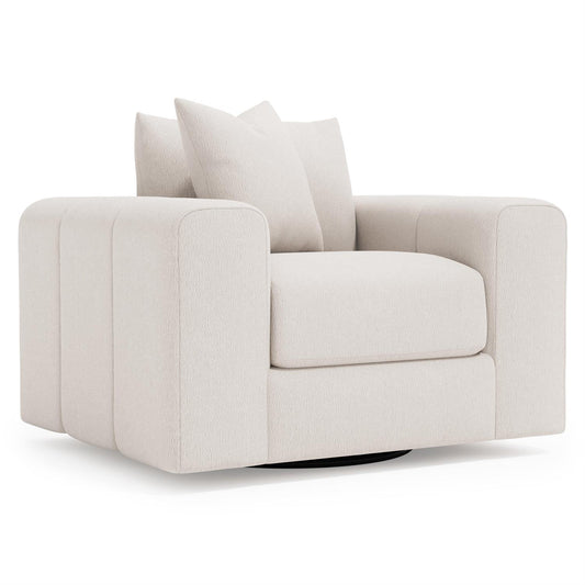 Vista Fabric Swivel Chair (P4002S) by Bernhardt