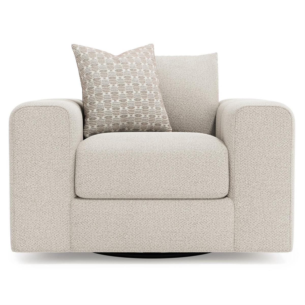 Vista Fabric Swivel Chair (P4002SA) by Bernhardt