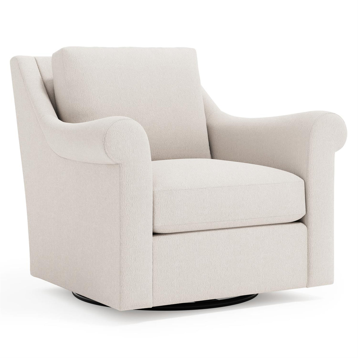 Keirnan Fabric Swivel Chair (P4362S) by Bernhardt