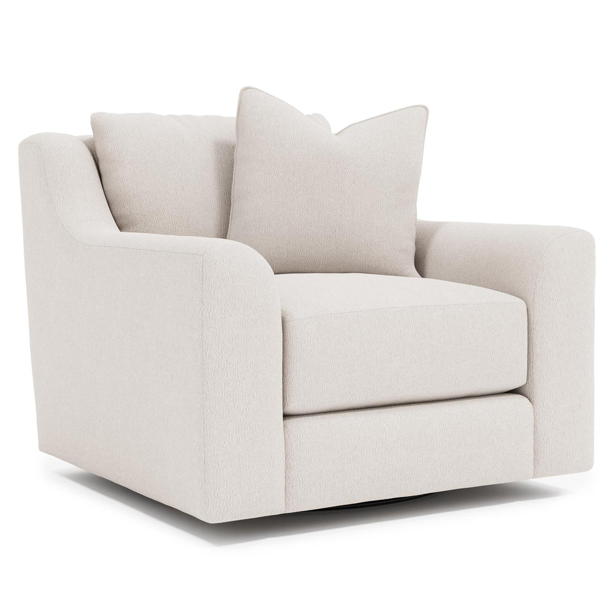 Gabi Fabric Swivel Chair (P7082S) by Bernhardt