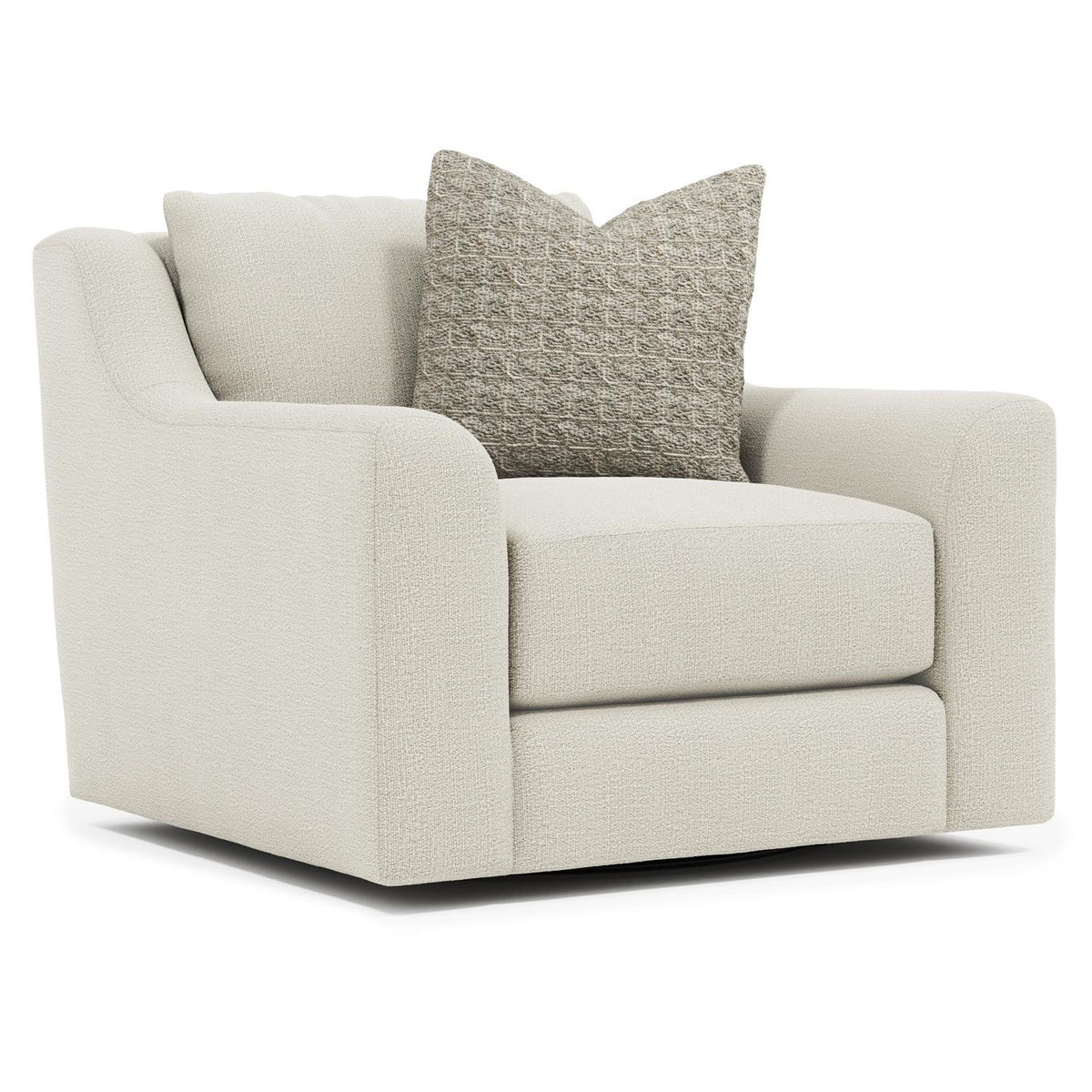 Gabi Fabric Swivel Chair (P7082SB) by Bernhardt