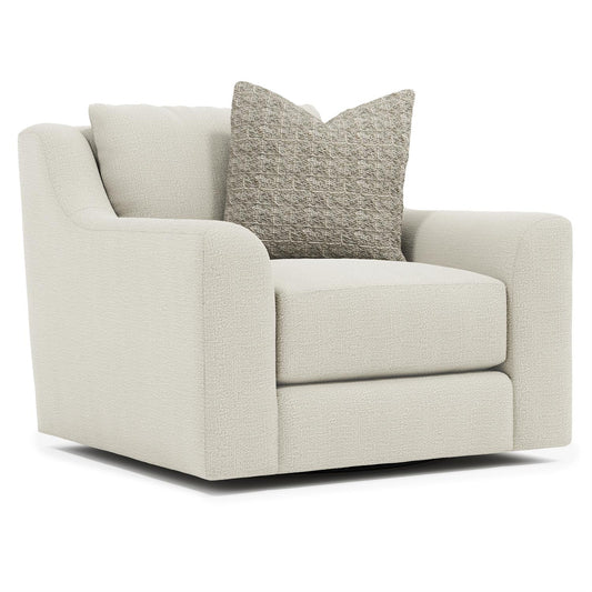 Gabi Fabric Swivel Chair (P7082SB) by Bernhardt