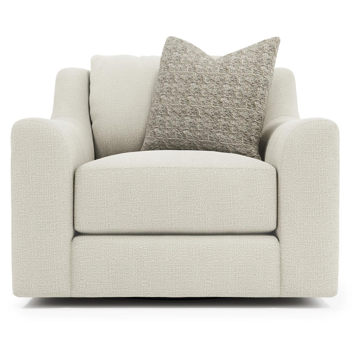 Gabi Fabric Swivel Chair (P7082SB) by Bernhardt