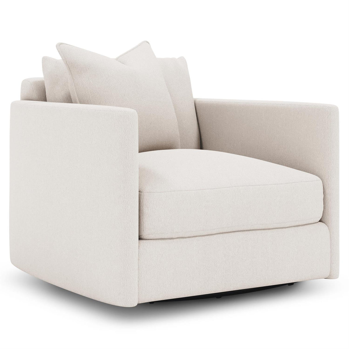 Rory Fabric Swivel Chair by Bernhardt