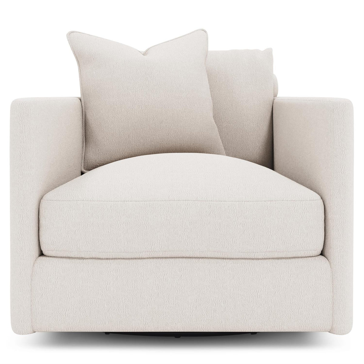 Rory Fabric Swivel Chair by Bernhardt
