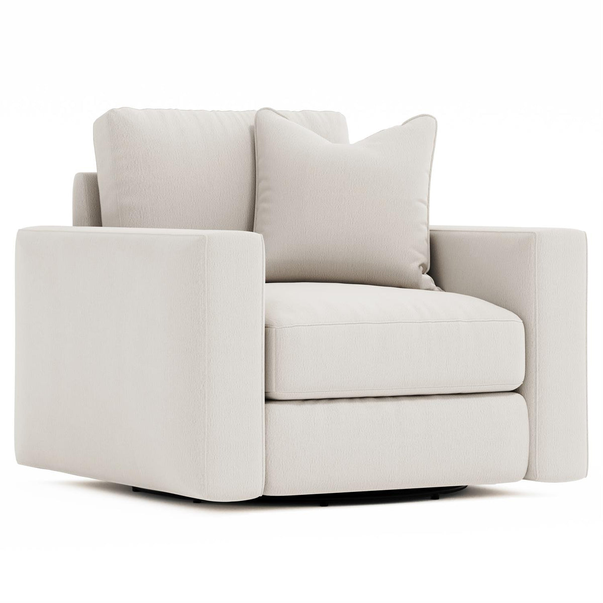 Dawkins Fabric Swivel Chair by Bernhardt