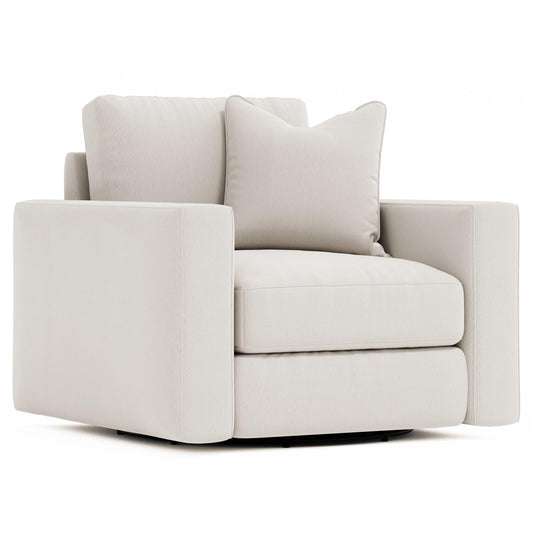 Dawkins Fabric Swivel Chair by Bernhardt