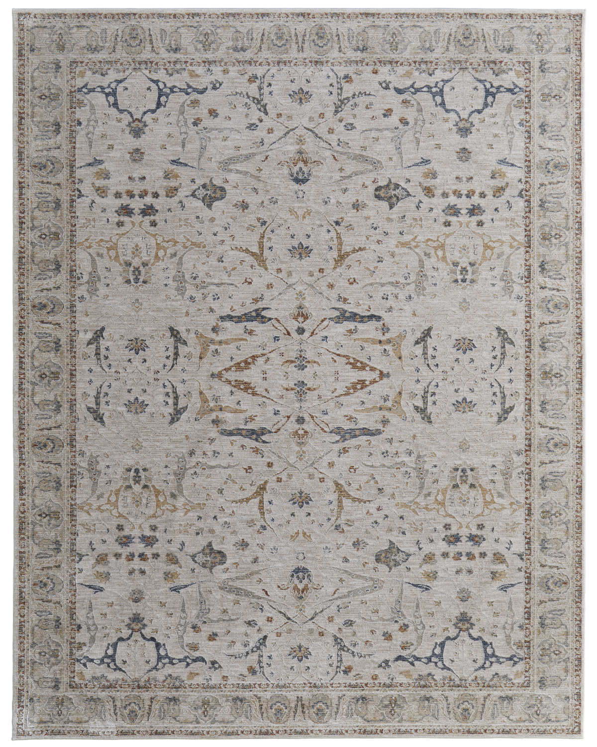 Pasha 39M4F Ivory/Multi Rug by Feizy