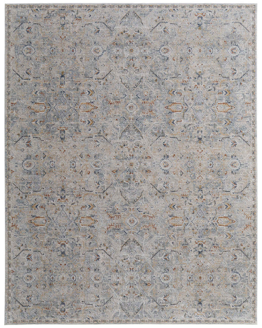 Pasha 39M6F Beige/Blue Rug by Feizy