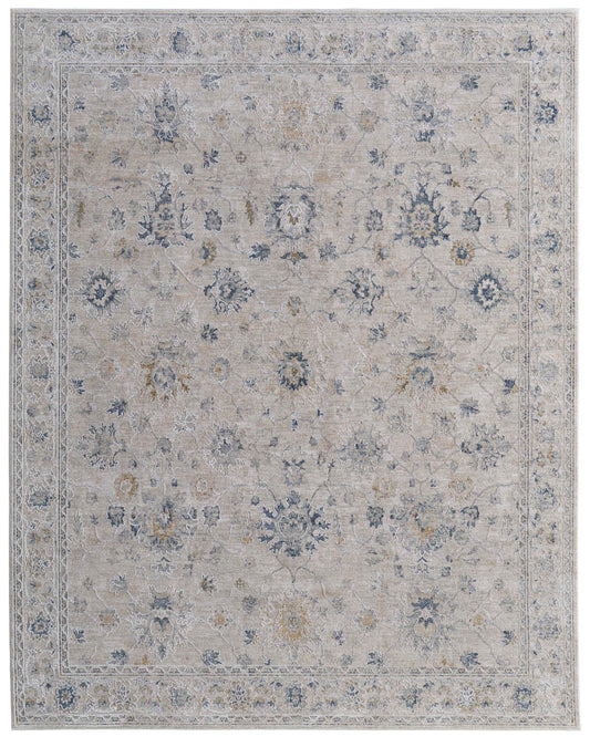 Pasha 39M7F Terracotta/Ivory Rug by Feizy