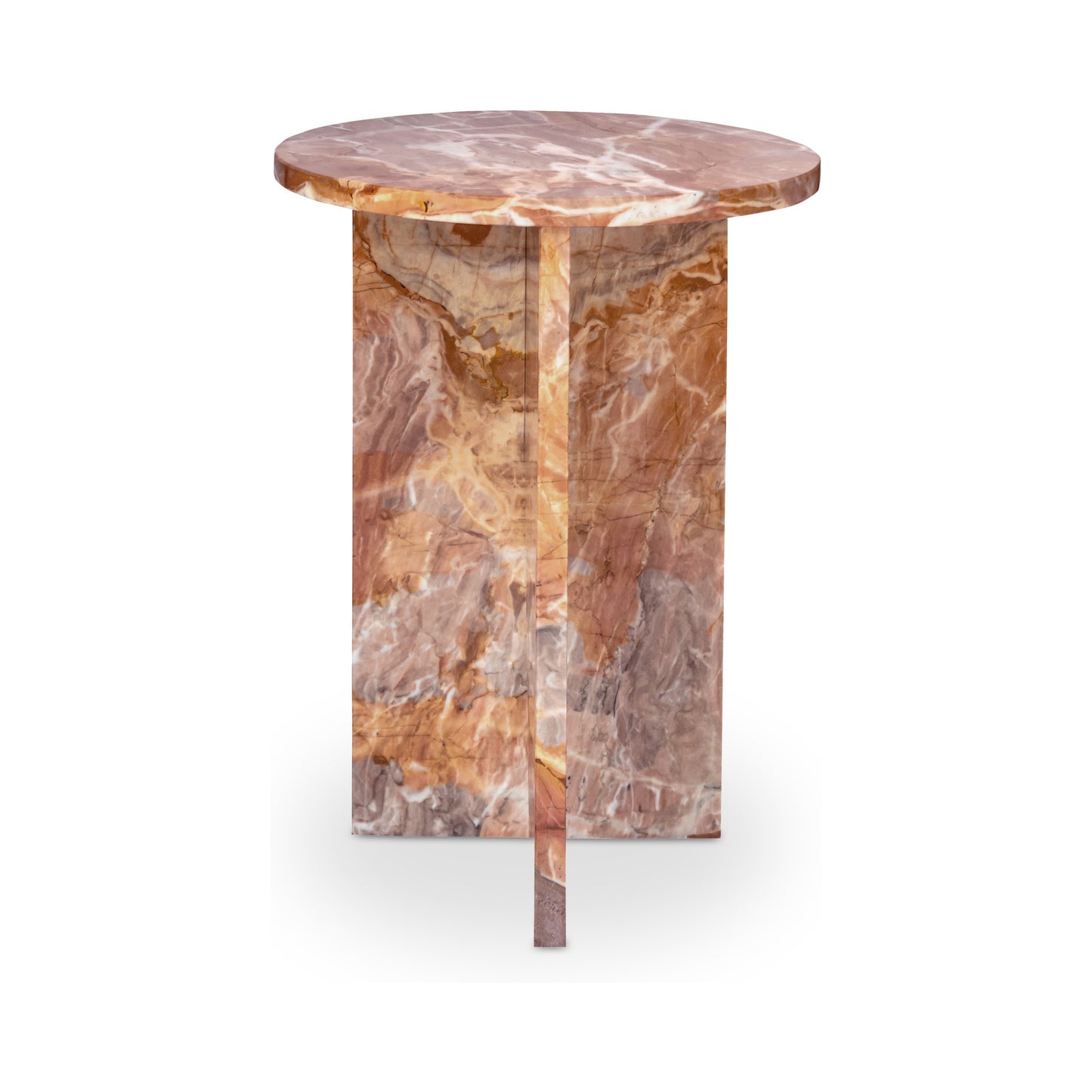 Grace Accent Table Orange Levante by Moe's Home