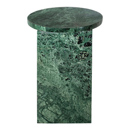 Grace Accent Table Green Marble