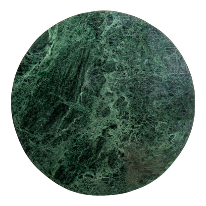 Grace Accent Table Green Marble