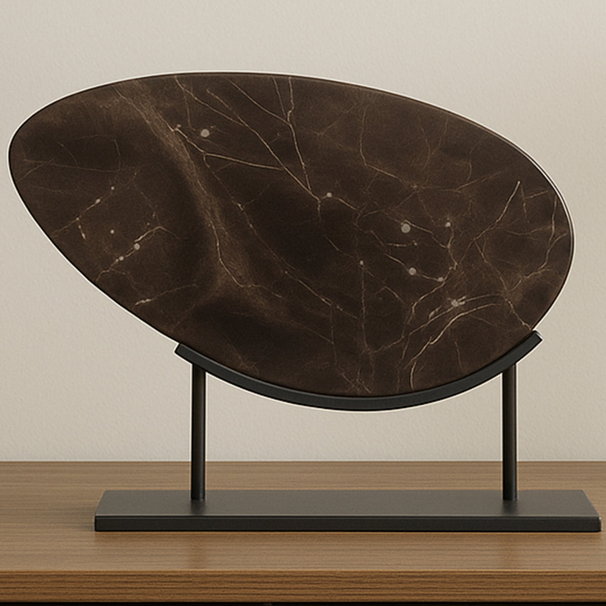 Galen Sculpture Saint Laurent Brown by Moe's Home