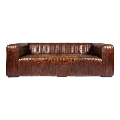 Castle Sofa Dark Brown | Brown