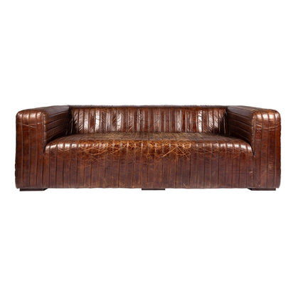 Castle Sofa Dark Brown | Brown