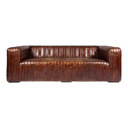Castle Sofa Dark Brown | Brown