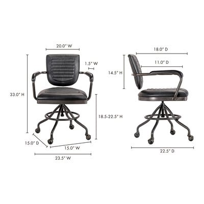 Foster Desk Chair by Moe's Home