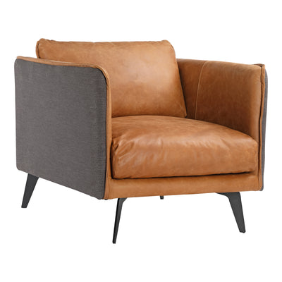 Messina Leather Armchair by Moe's Home