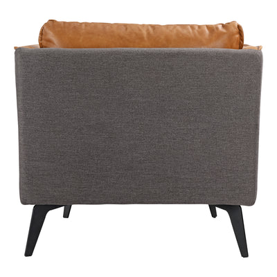 Messina Leather Armchair by Moe's Home