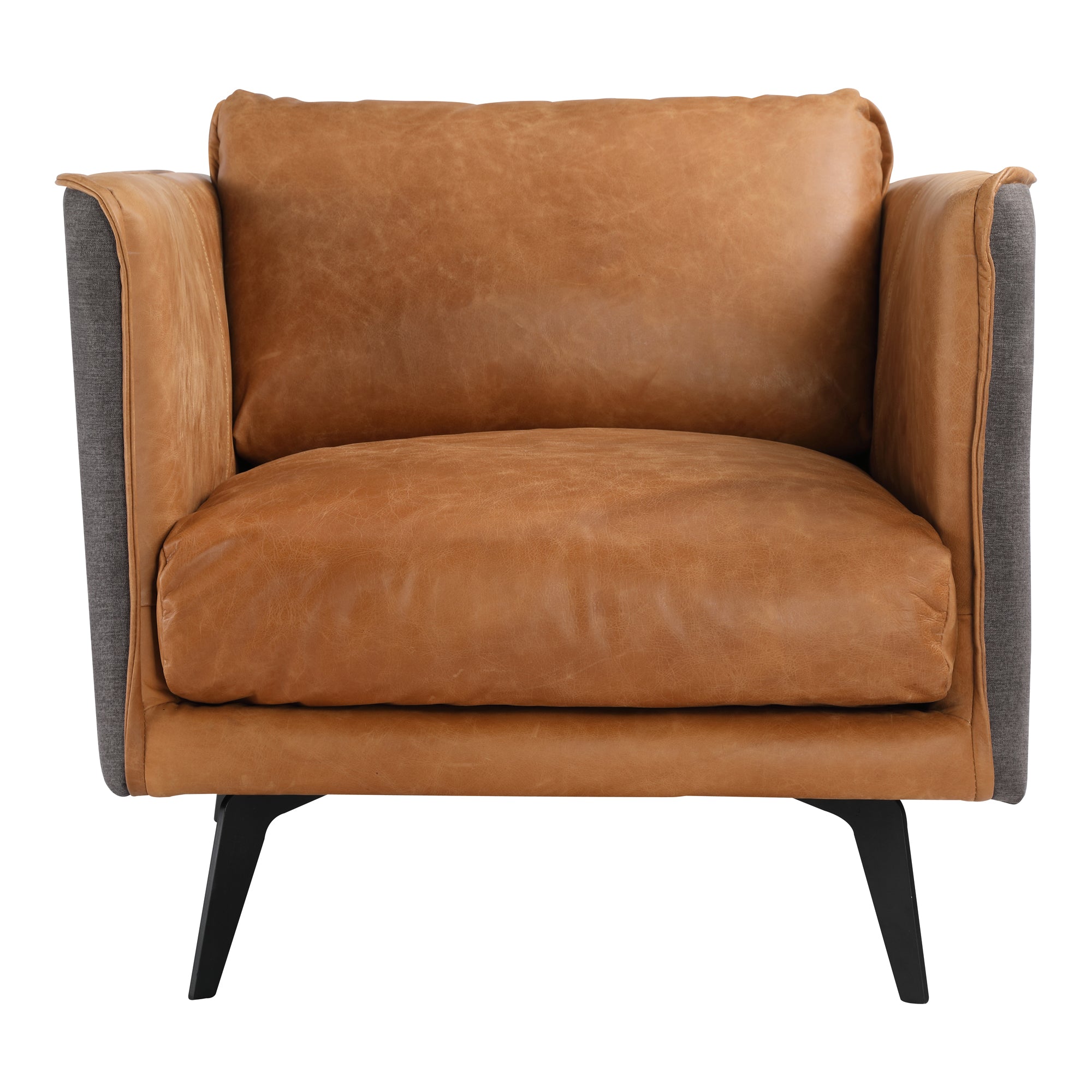 Messina Leather Armchair | Brown