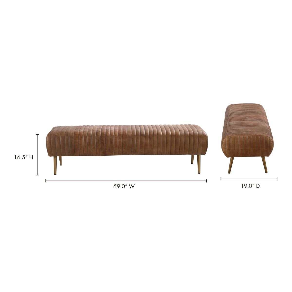 Endora Bench by Moe's Home