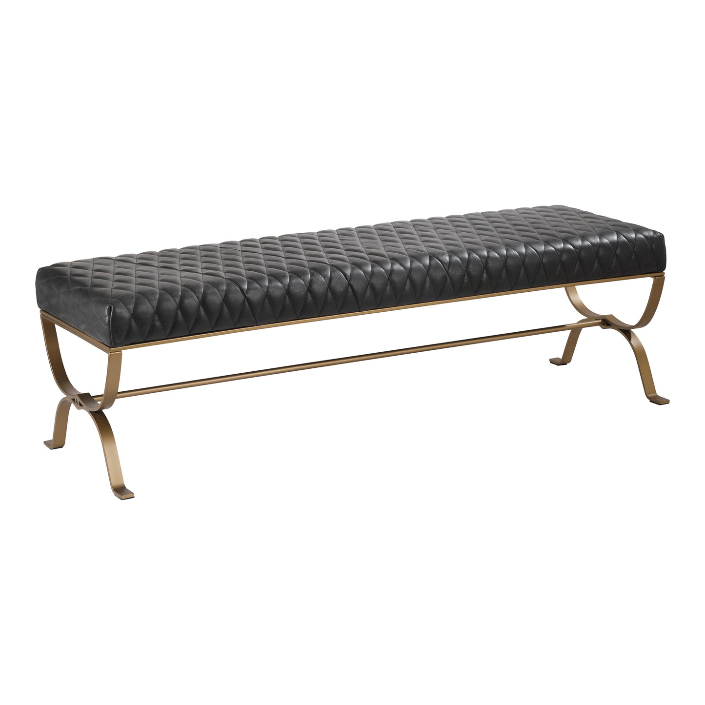 Teatro Bench Black by Moe's Home