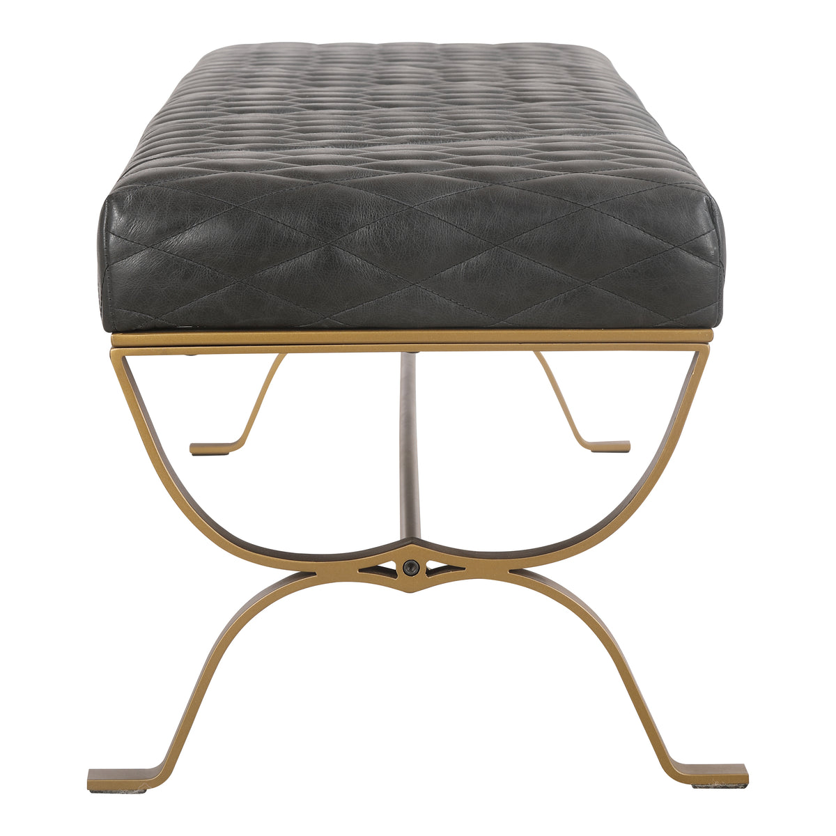 Teatro Bench Black by Moe's Home