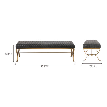 Teatro Bench Black