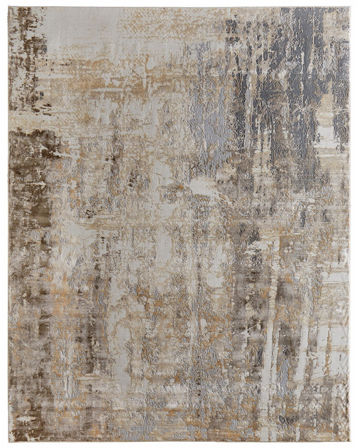 Parker 3709F Gray/Beige Rug by Feizy