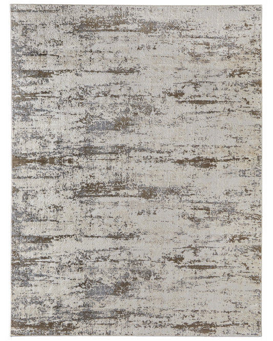 Parker 3719F Silver/Beige Rug by Feizy