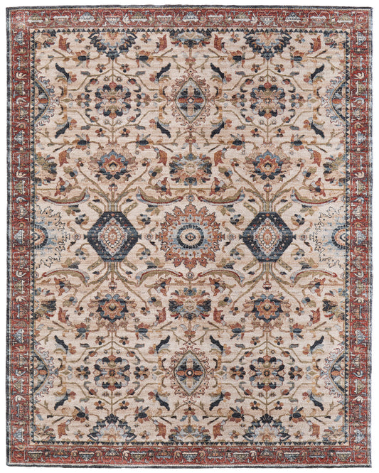 Pearson 39SGF Ivory/Red Rug by Feizy