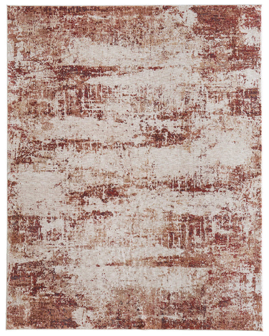 Pearson 39UEF Ivory/Rust Rug by Feizy