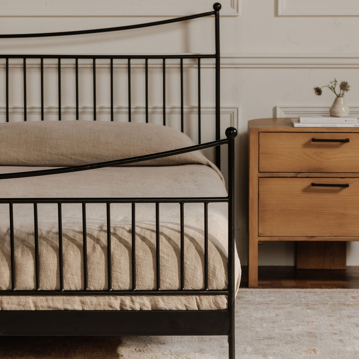 Monet Queen Bed by Moe's Home