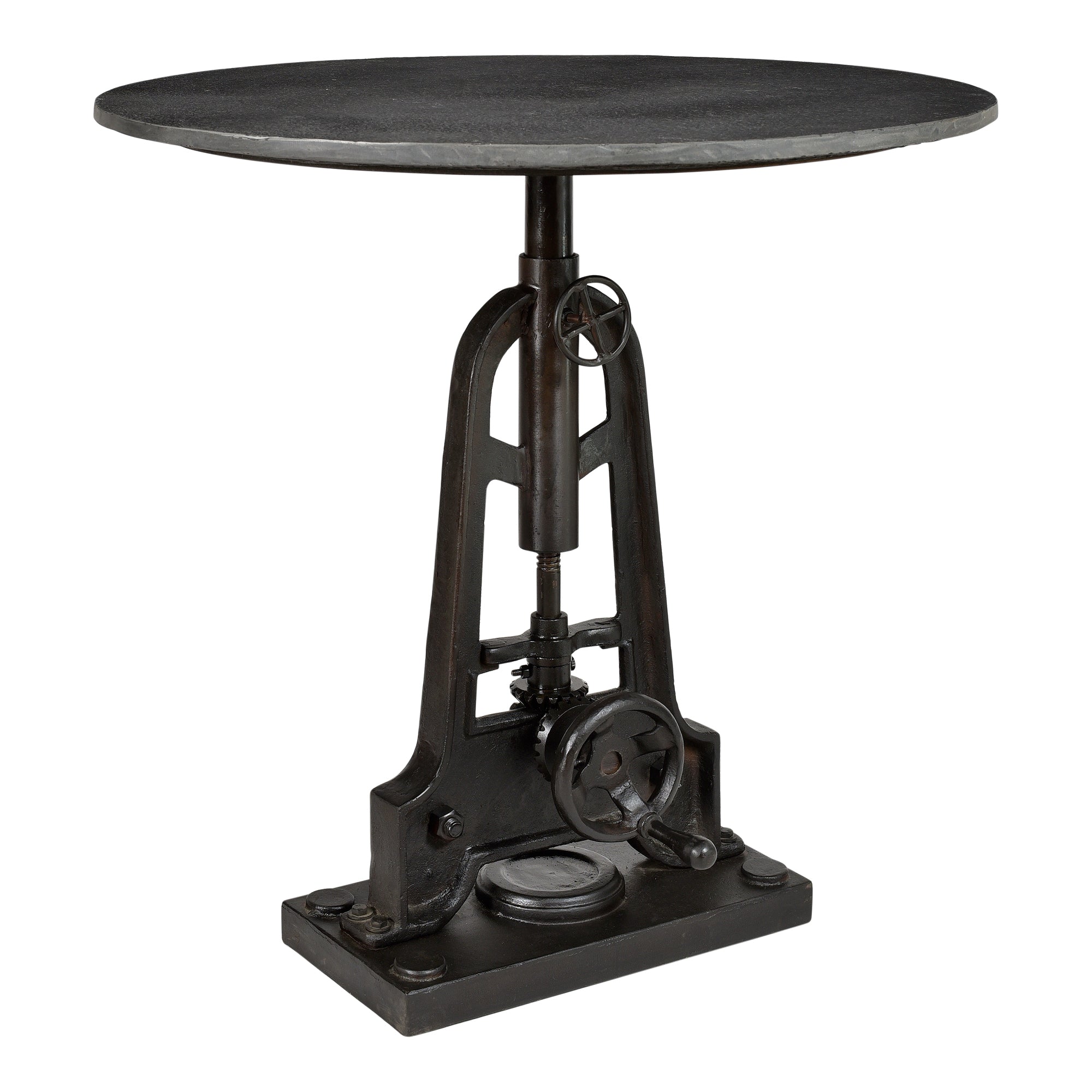 Delaware Adjustable Café Table Black