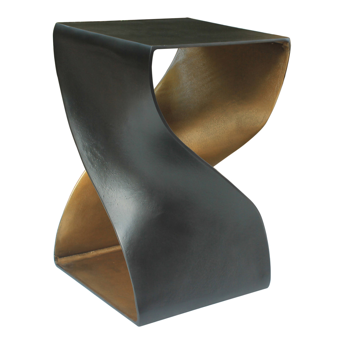Twist Accent Table Black by Moe's Home