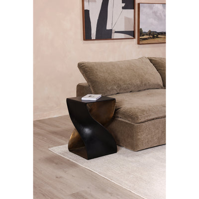 Twist Accent Table Black by Moe's Home