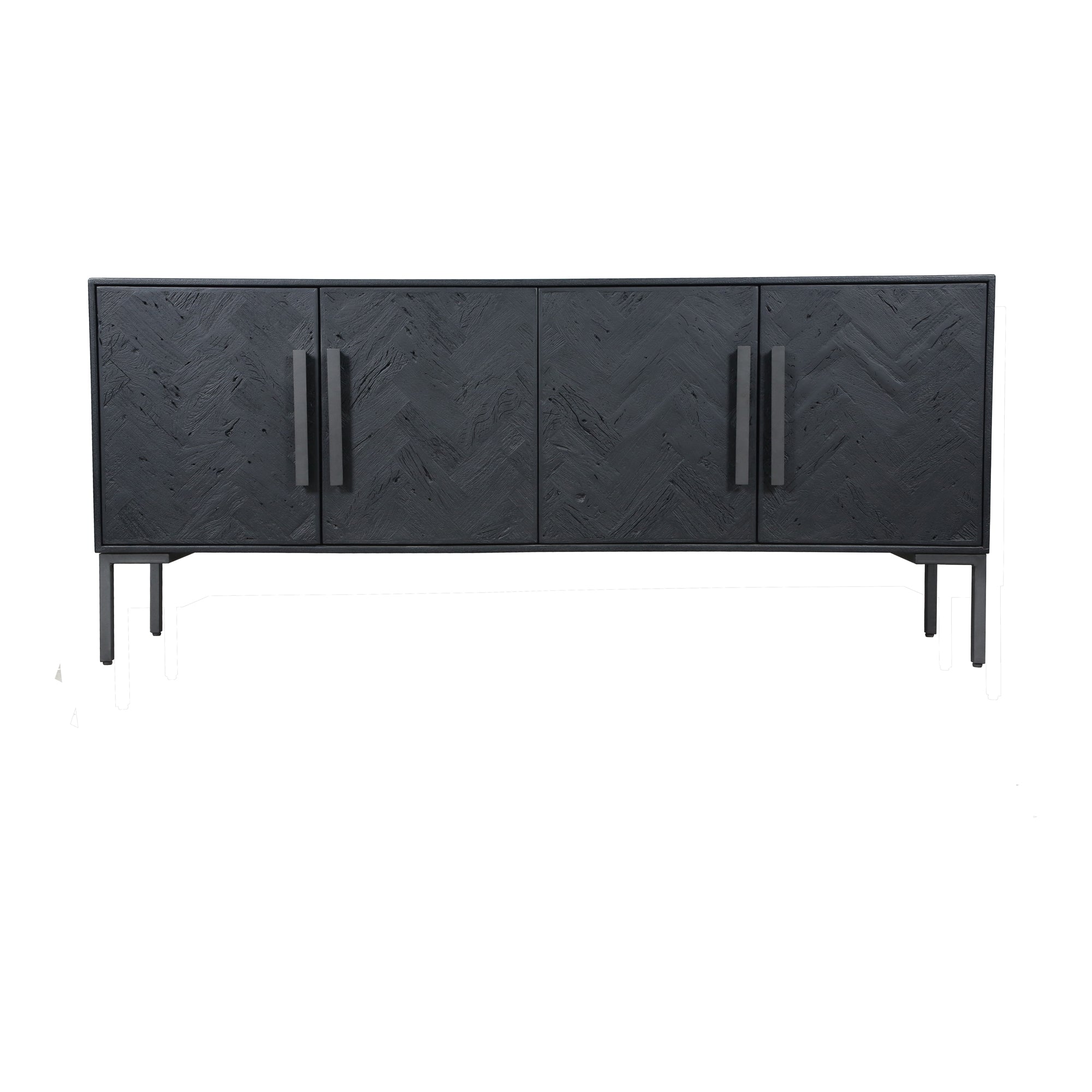 Fishbone Sideboard Black | Black