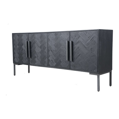 Fishbone Sideboard Black by Moe's Home
