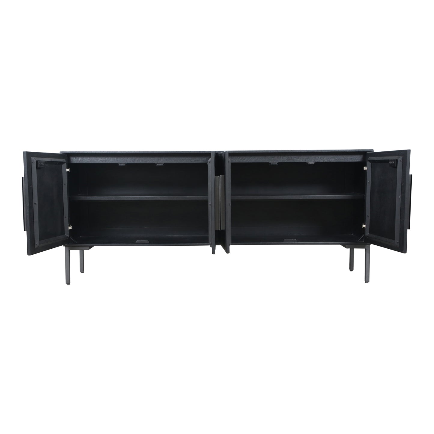 Fishbone Sideboard Black by Moe's Home