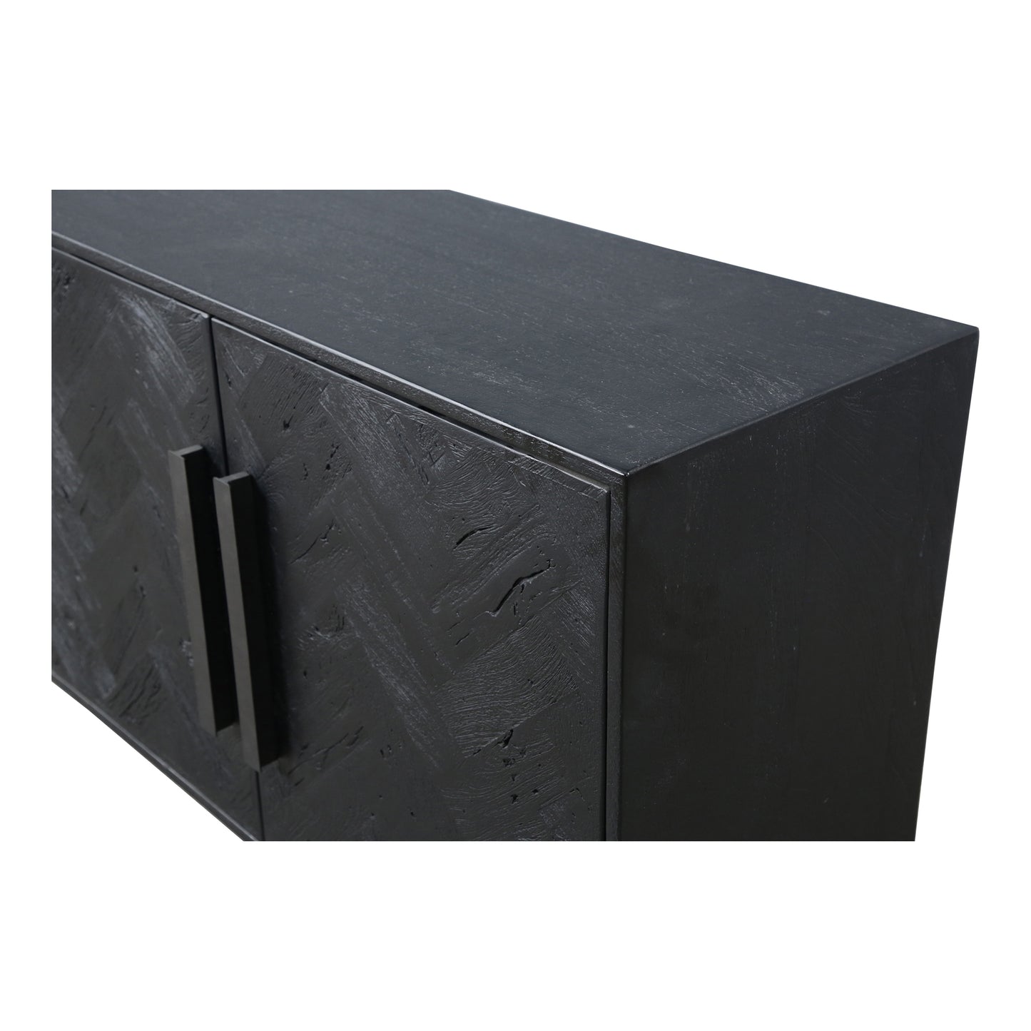 Fishbone Sideboard Black by Moe's Home