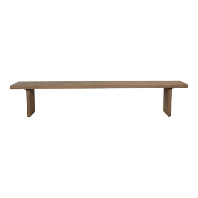 Koshi Bench Sandblasted Amber Oak | Natural