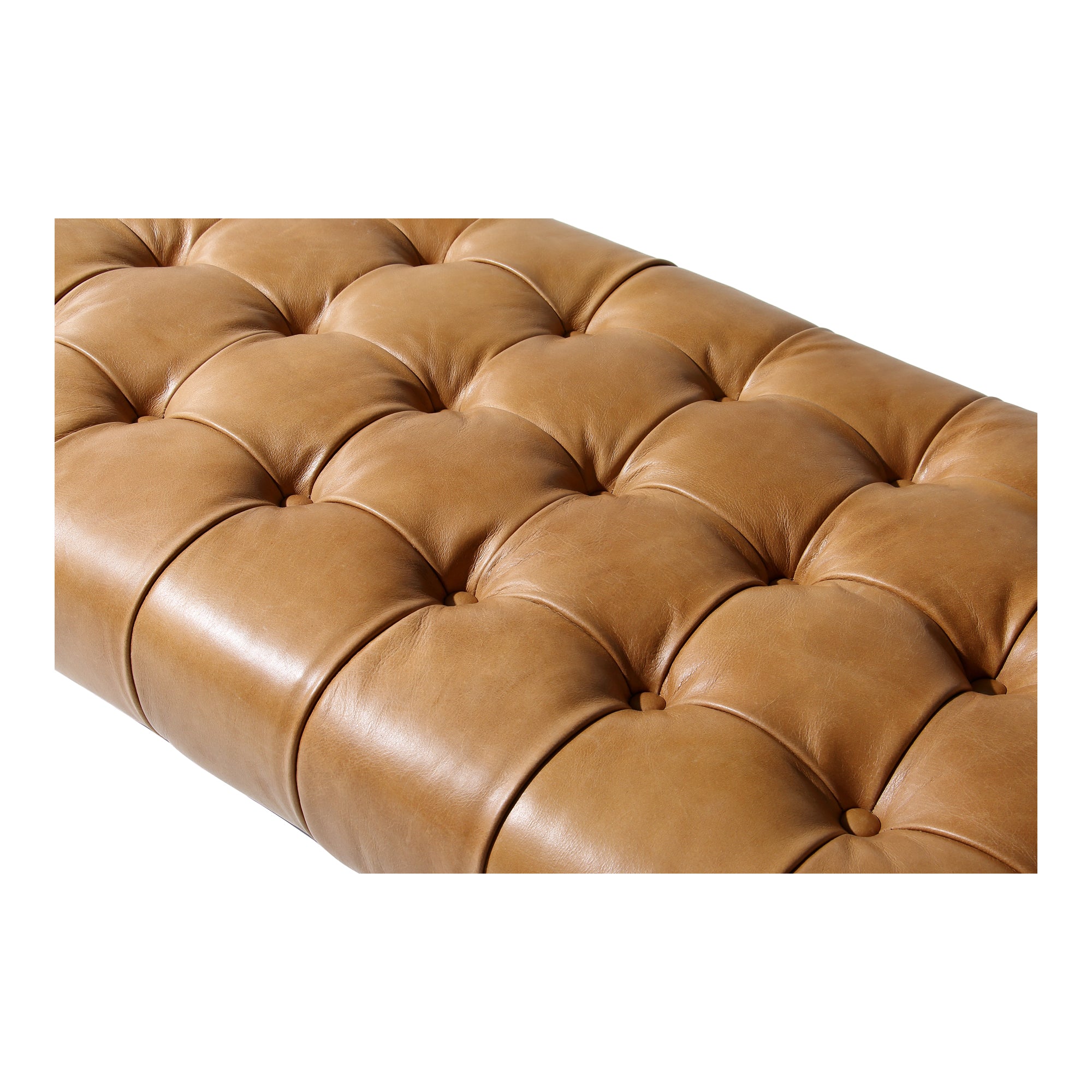 Wyatt Leather Bench