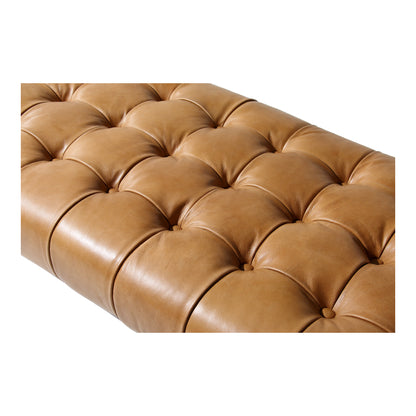 Wyatt Leather Bench